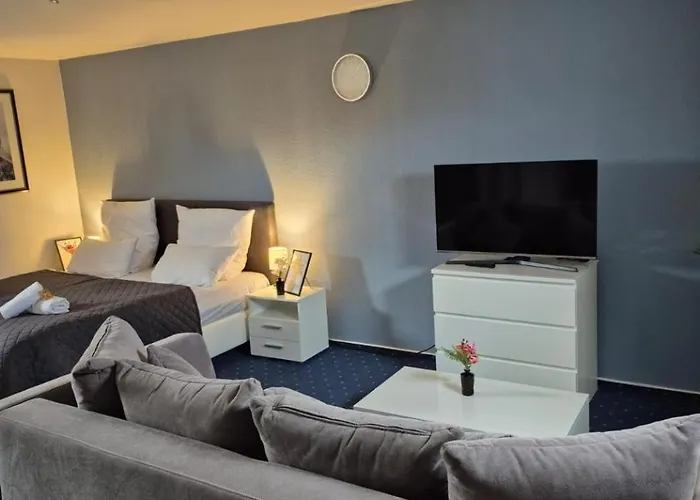 דירה Hannibal - Studio-apartment Gladiole 1, Parkplatz, Kueche, Highspeed Wlan וולפסבורג